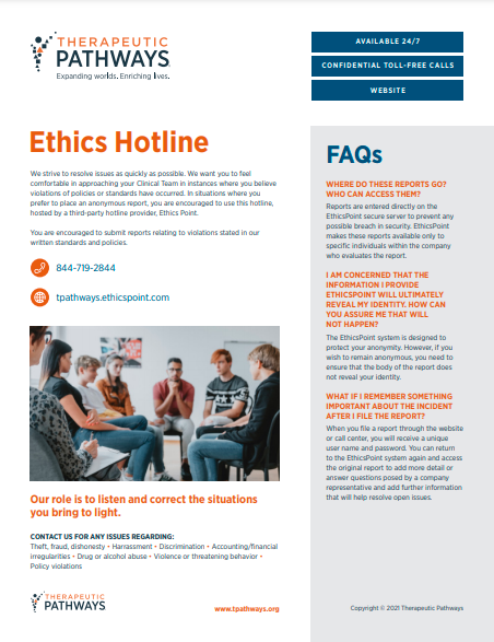 Ethics Hotline