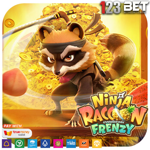 Ninja Raccoon Frenzy เป็นเกมสล็อตวิดีโอออนไลน์