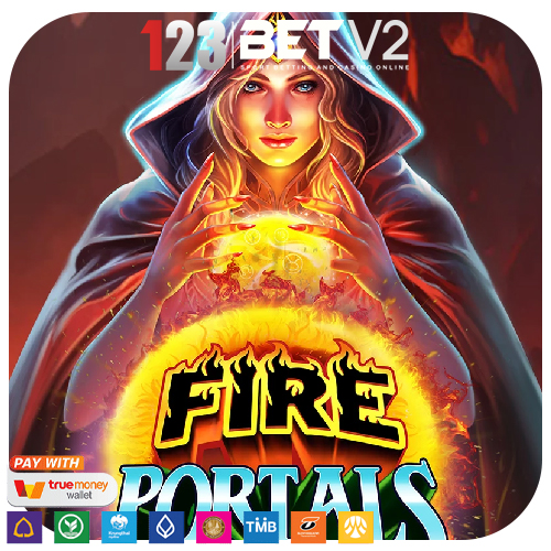 FirePortals ธีมพอร์ทัลไฟความลึกลับท่ามกลางภูเขา