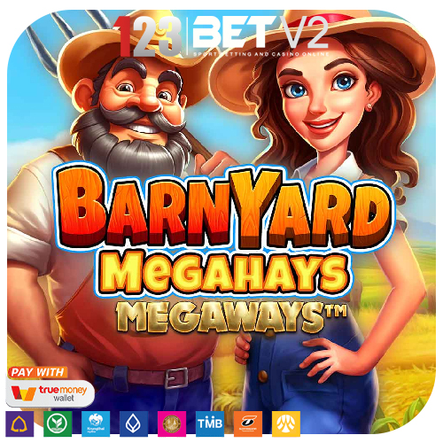 Barnyard Megahays Megaways ธีมทอร์นาโดกวาดล้างฟาร์ม