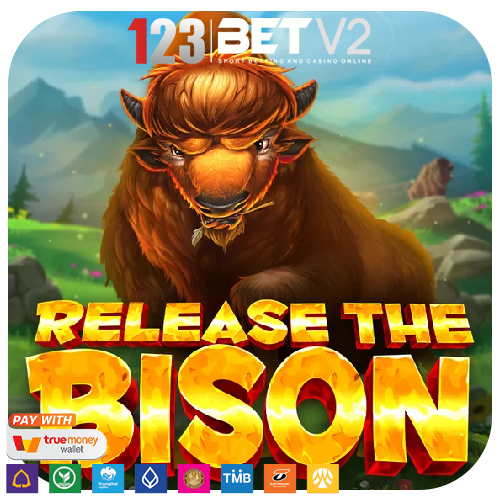 Release the Bison ธีมสัตว์ป่าวัวกระทิงวิ่งฮือข้ามชายแดนอเมริกา